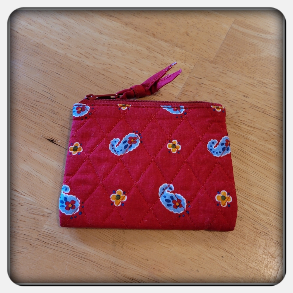 EUC Red Coin Purse